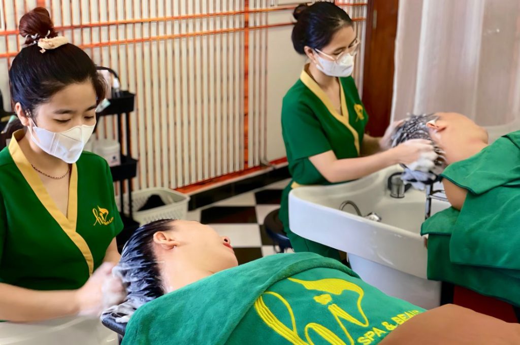 Gội đầu dưỡng sinh quận 12