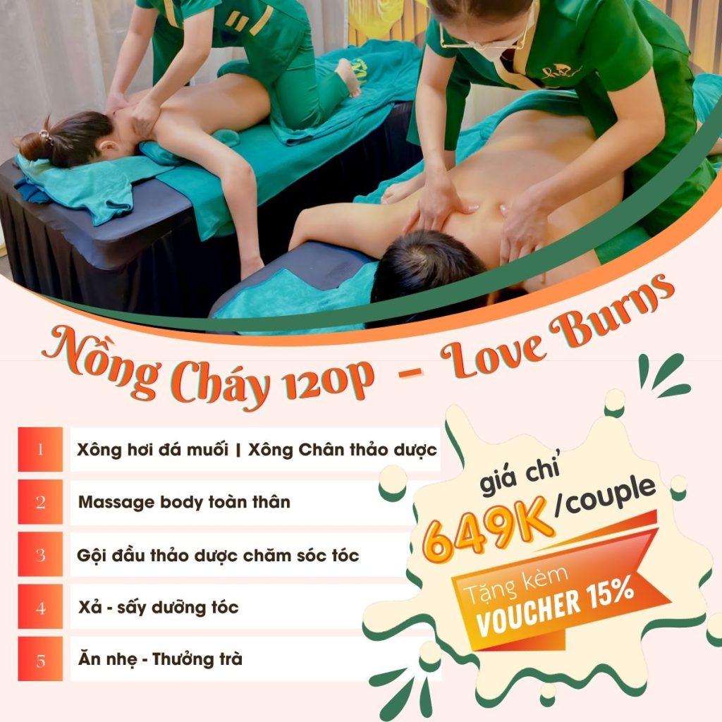 massage couple nồng cháy tại Hi Spa