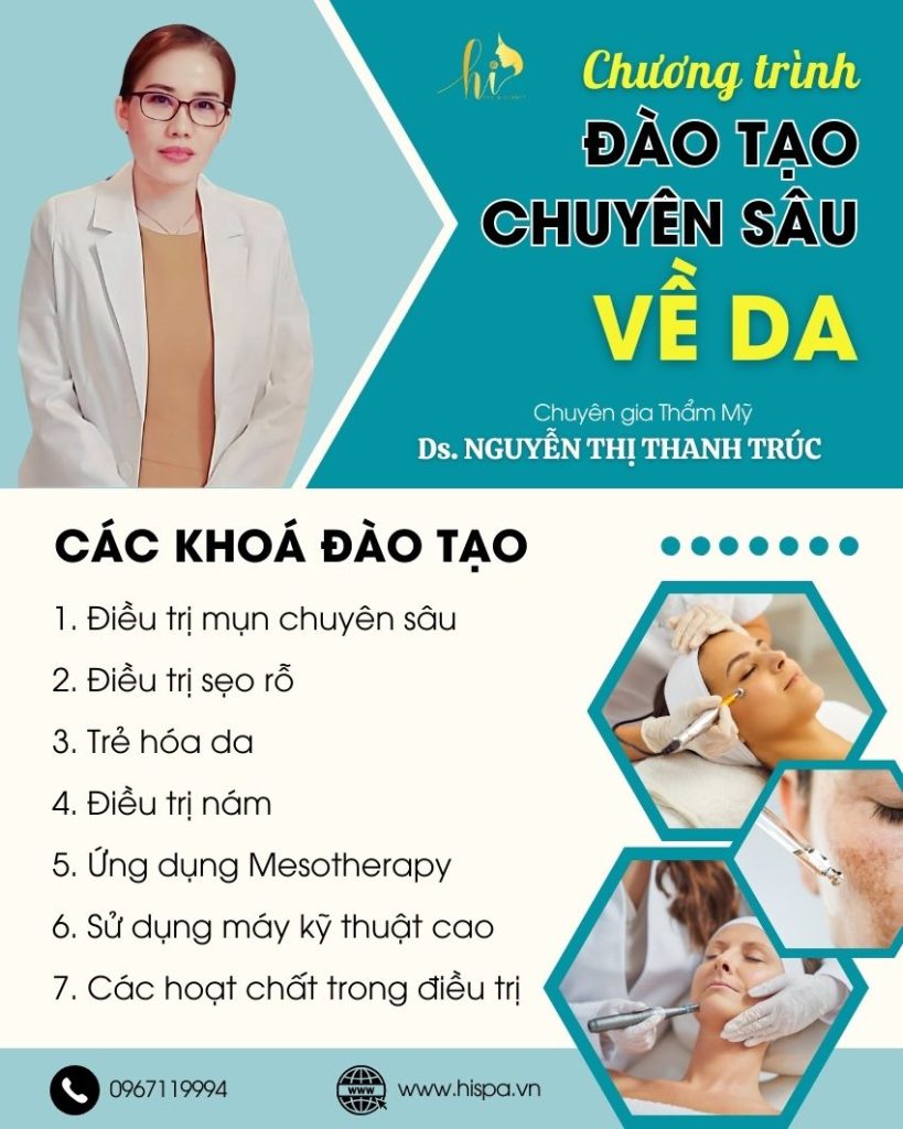 Chương trình huấn luyện chuyên sâu về da tại Hi Spa