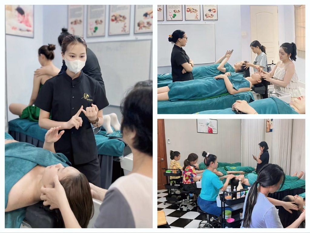 Khóa đào tạo chuyên nghiệp về gội đầu dưỡng sinh