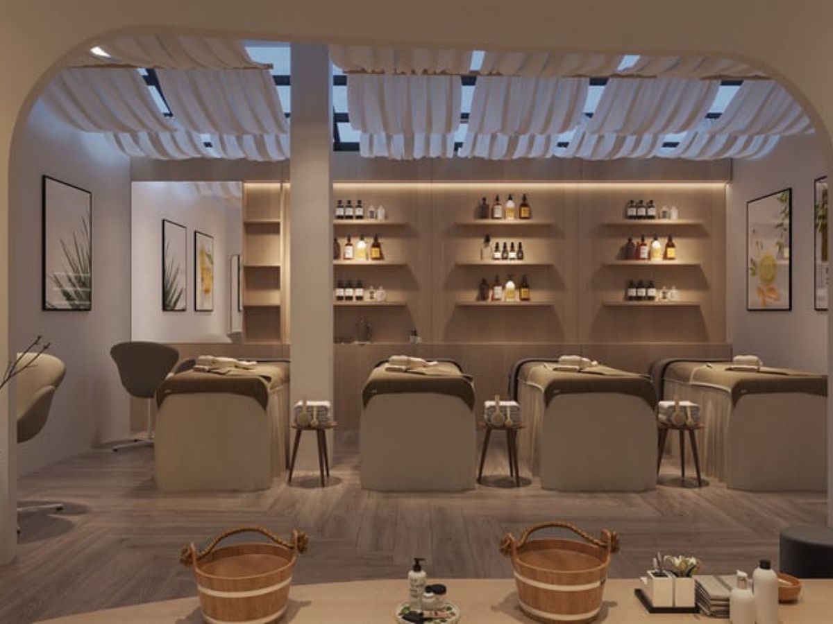 Nguyên tắc khi decor Spa gội đầu dưỡng sinh