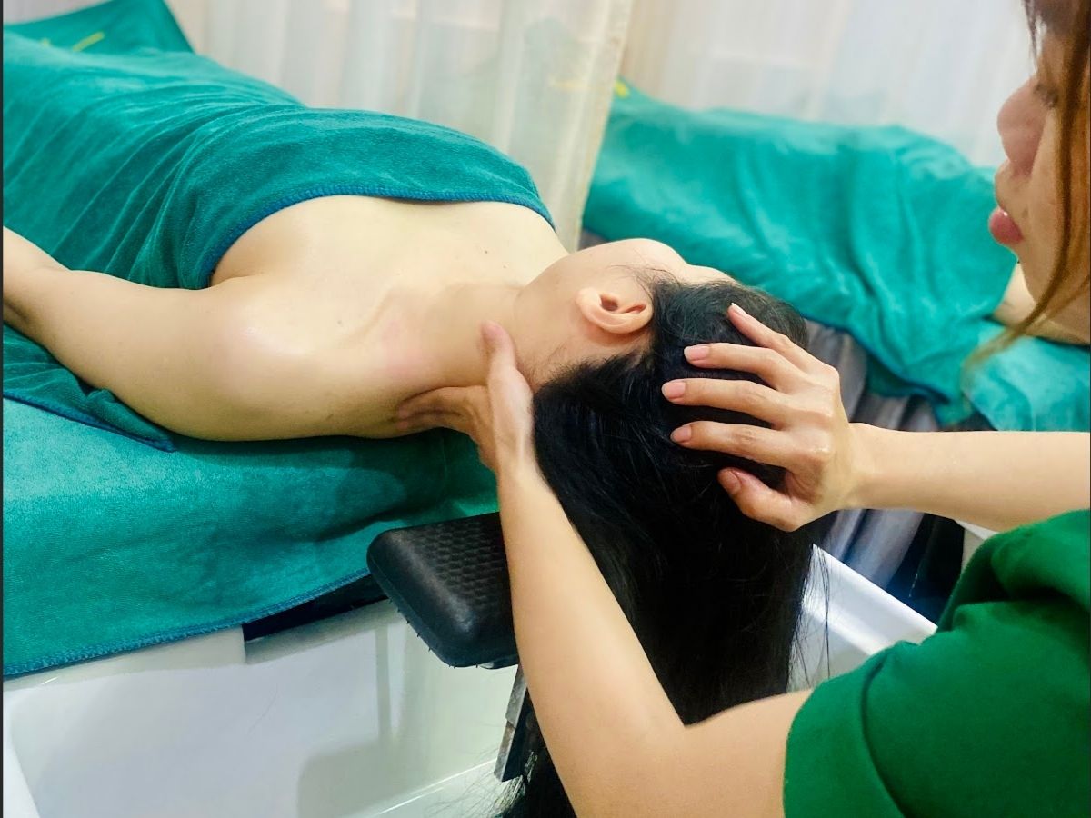 Các bước gội đầu dưỡng sinh chuẩn trung hoa