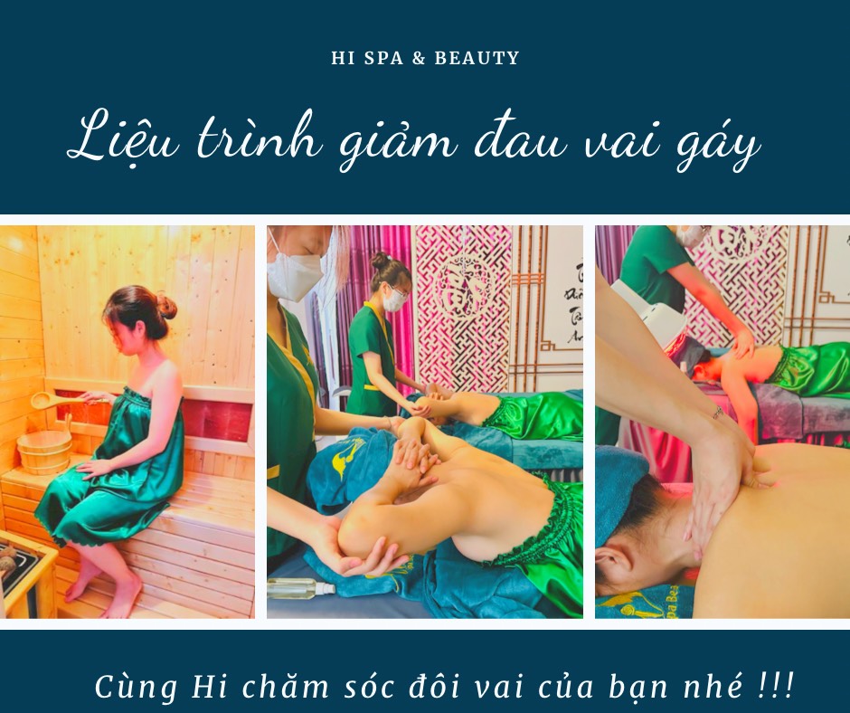 Spa trị liệu cổ vai gáy