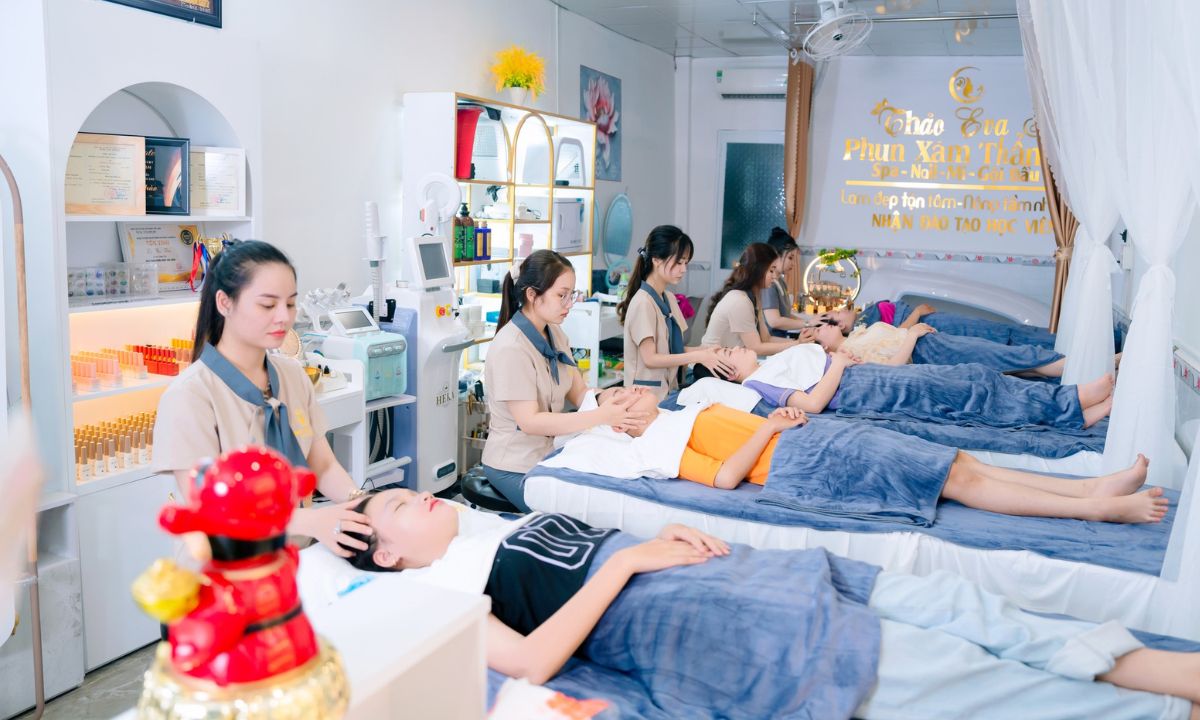 Thảo Eva Spa – tiệm gội đầu dưỡng sinh Cà Mau chuyên nghiệp