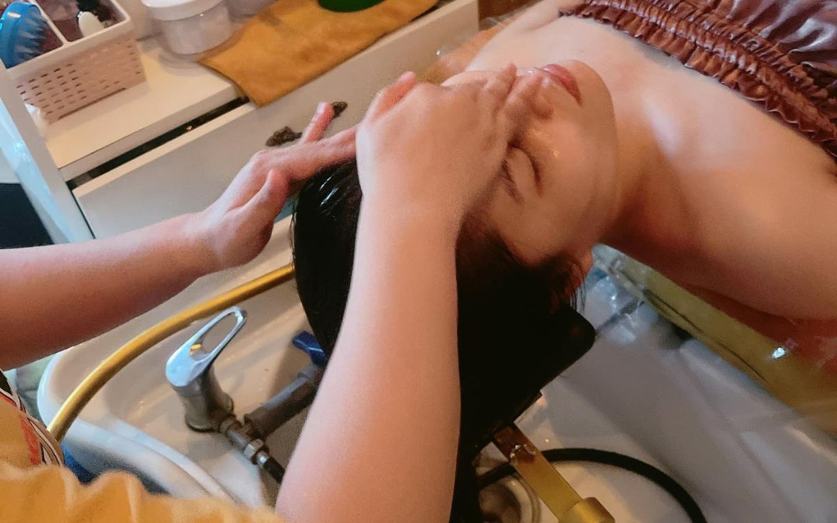 gội đầu dưỡng sinh Long An