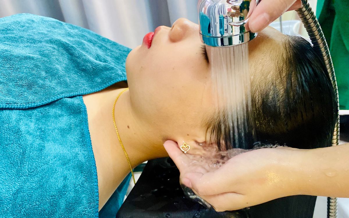 gội đầu dưỡng sinh Long An