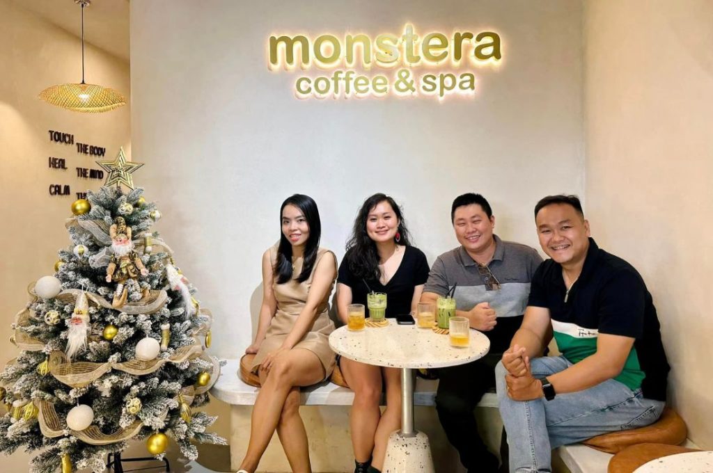 Monstera Coffee & Spa - gội đầu dưỡng sinh ở quận 3