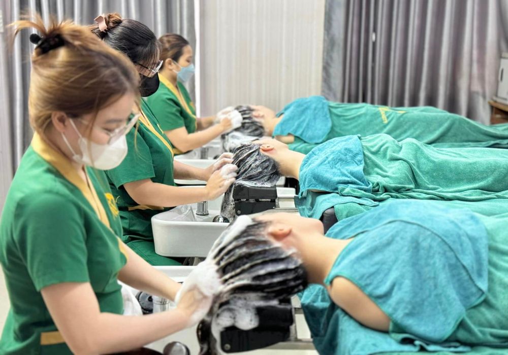Hi Spa - gội đầu dưỡng sinh kèm massage thư giãn