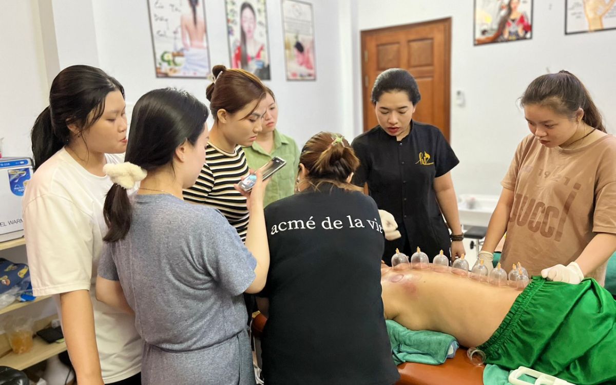 Khóa học gội đầu dưỡng sinh