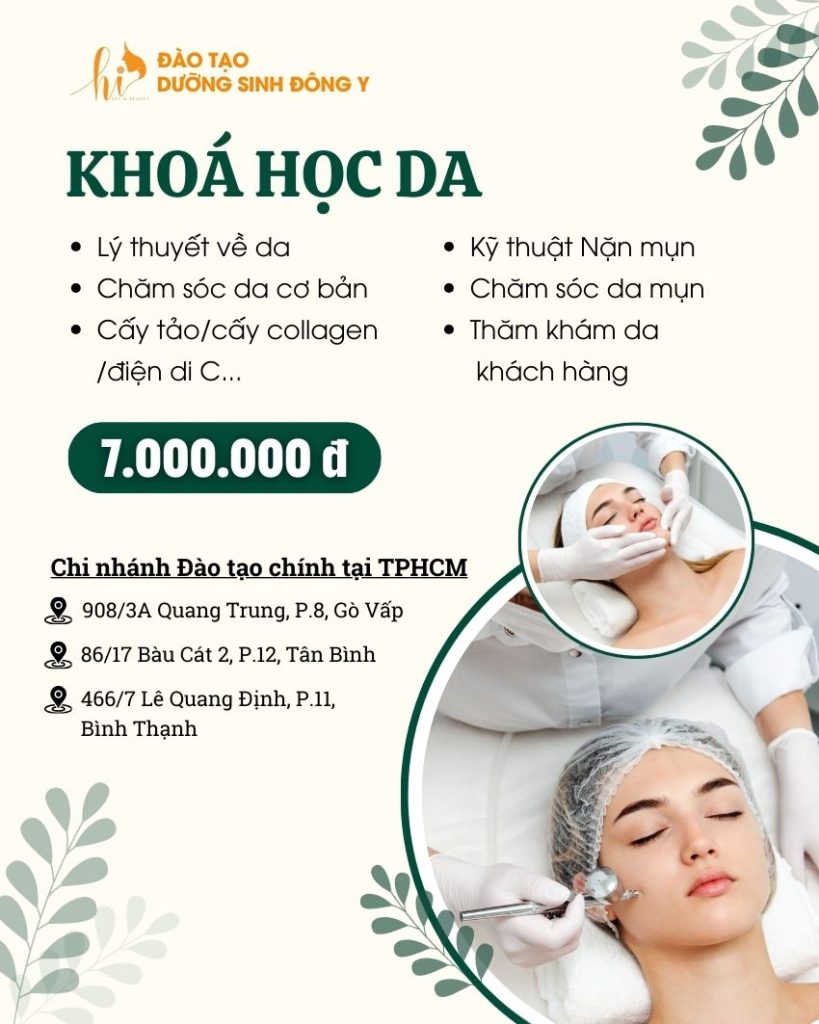Khóa chăm sóc da toàn diện