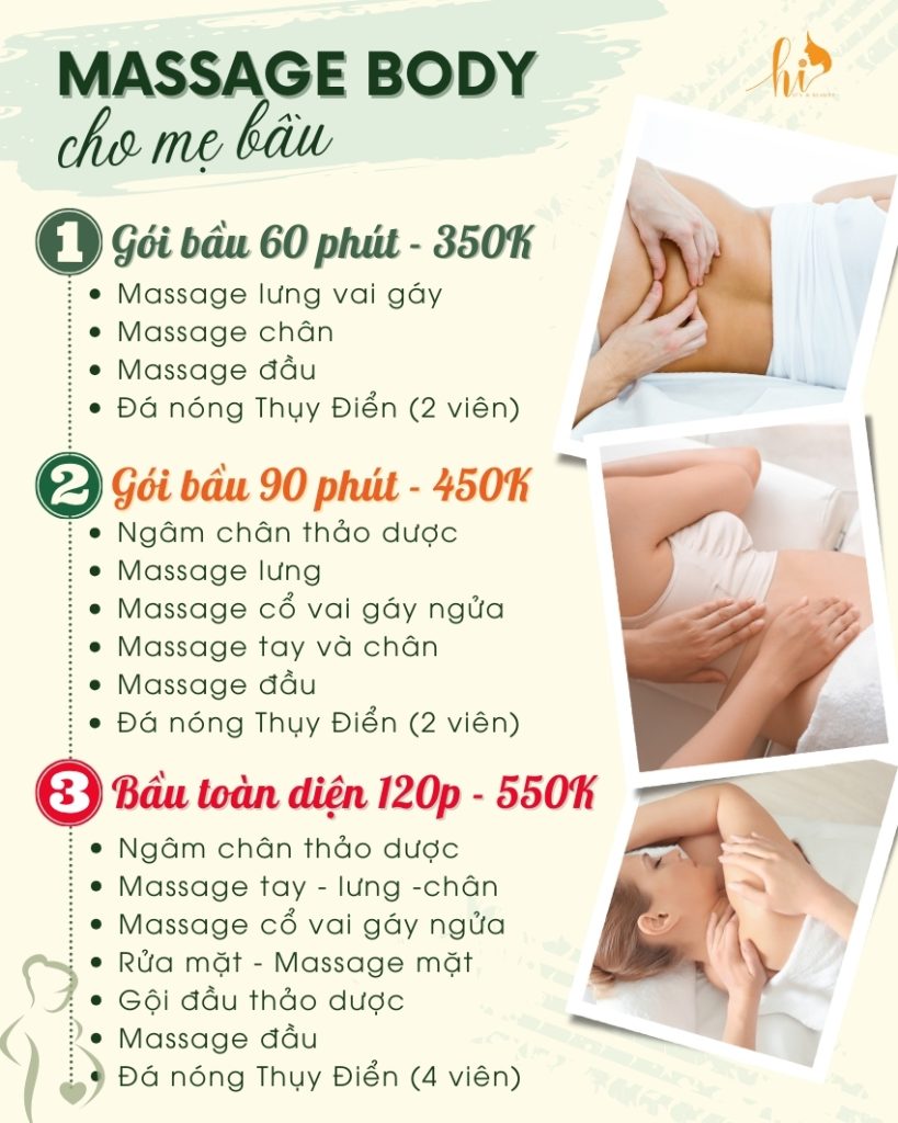 Massage body mẹ bầu