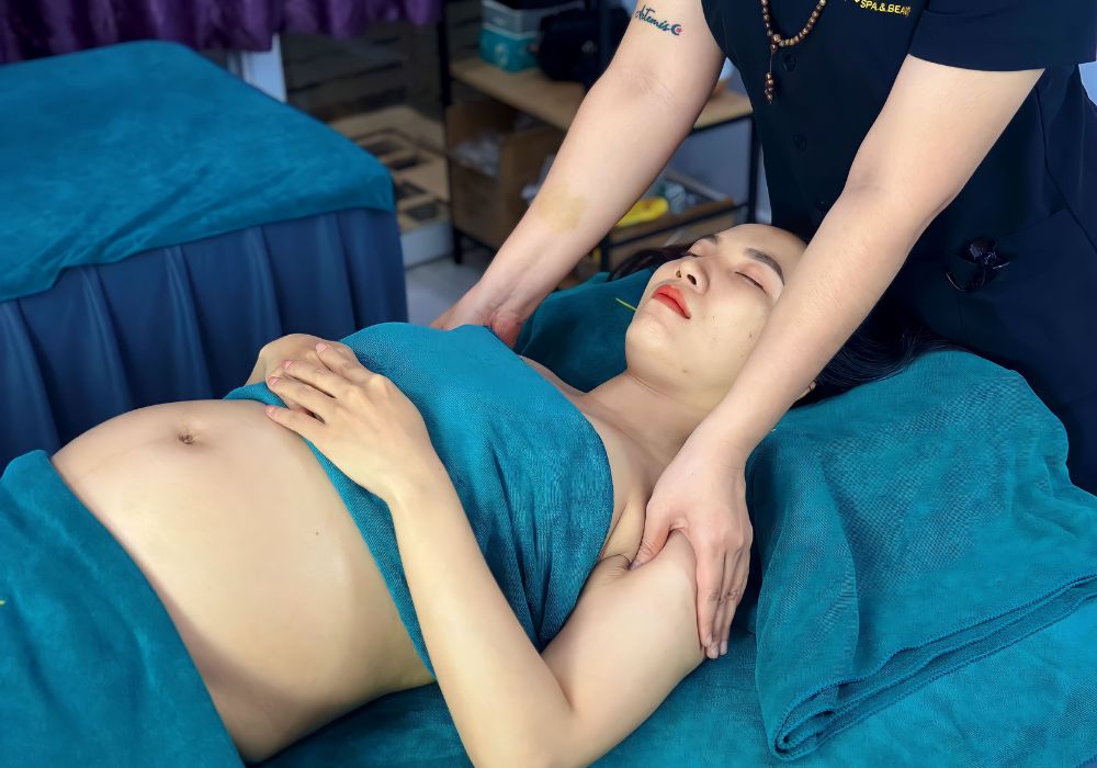 Hi Spa - massage mẹ bầu tại TPHCM