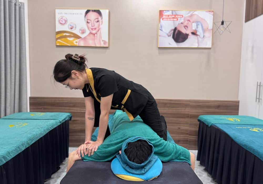 Tác dụng của massage trị liệu cho nam 