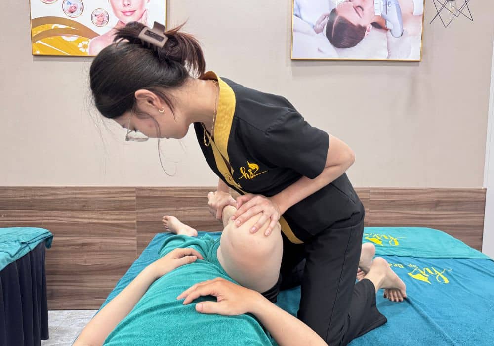 Massage chân