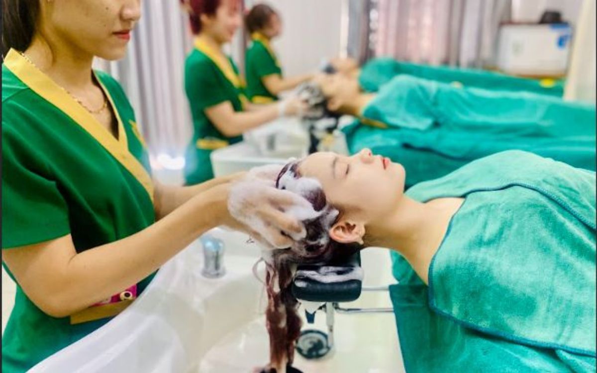 Lịch trình gội đầu cho tóc nhuộm