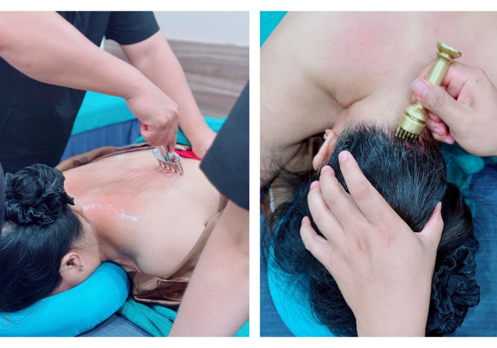 Các bước trải mạc cơ thường được áp dụng