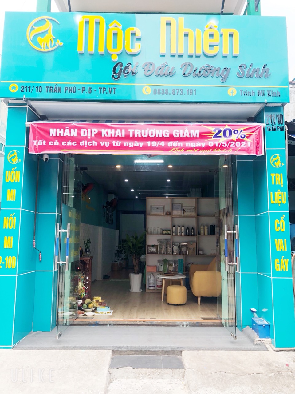 Gội đầu dưỡng sinh ở Vũng Tàu tại Mộc Nhiên Spa